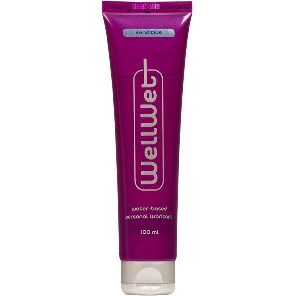 Лубрикант на водной основе WellWet Sensitive Без глицерина 100 мл фото 1