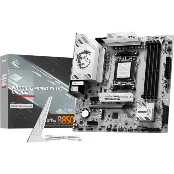 

Материнcкая плата MSI B850M GAMING PLUS WIFI6E (911-7E81-002)