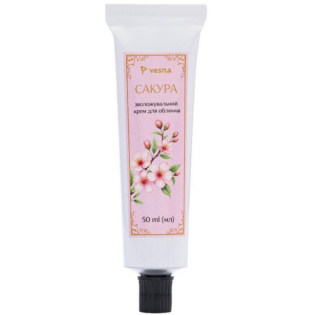 Крем для обличчя Vesna Сакура Зволожувальний 50 млфото1