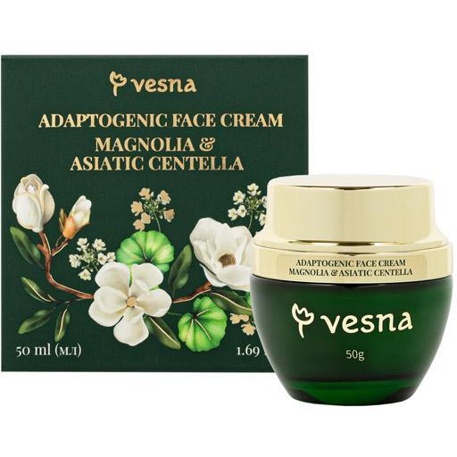 Крем для обличчя Vesna Магнолія та Центелла азіатська 50 млфото1
