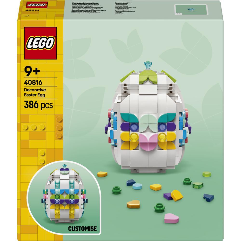 LEGO 40816 Iconic Декоративне великоднє яйцефото1