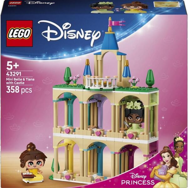

LEGO 43291 Disney Princess Минипринцесы Белль и Тиана с замком