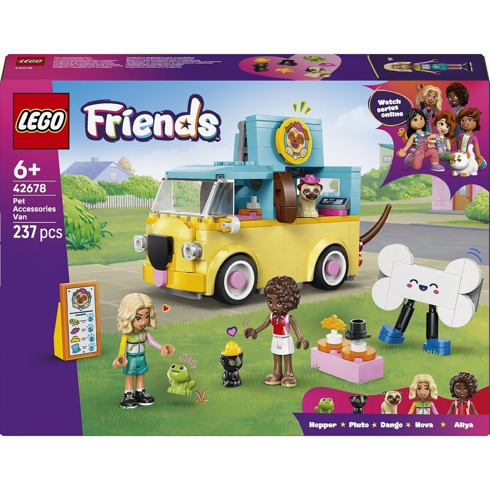 LEGO 42678 Friends Фургон с аксесуарами для любимцев фото 1
