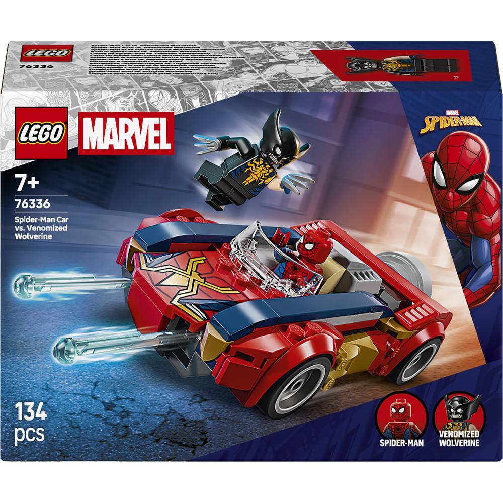 LEGO 76336 Marvel Автомобиль Человека-паука vs. Отравленый Росомаха фото 1