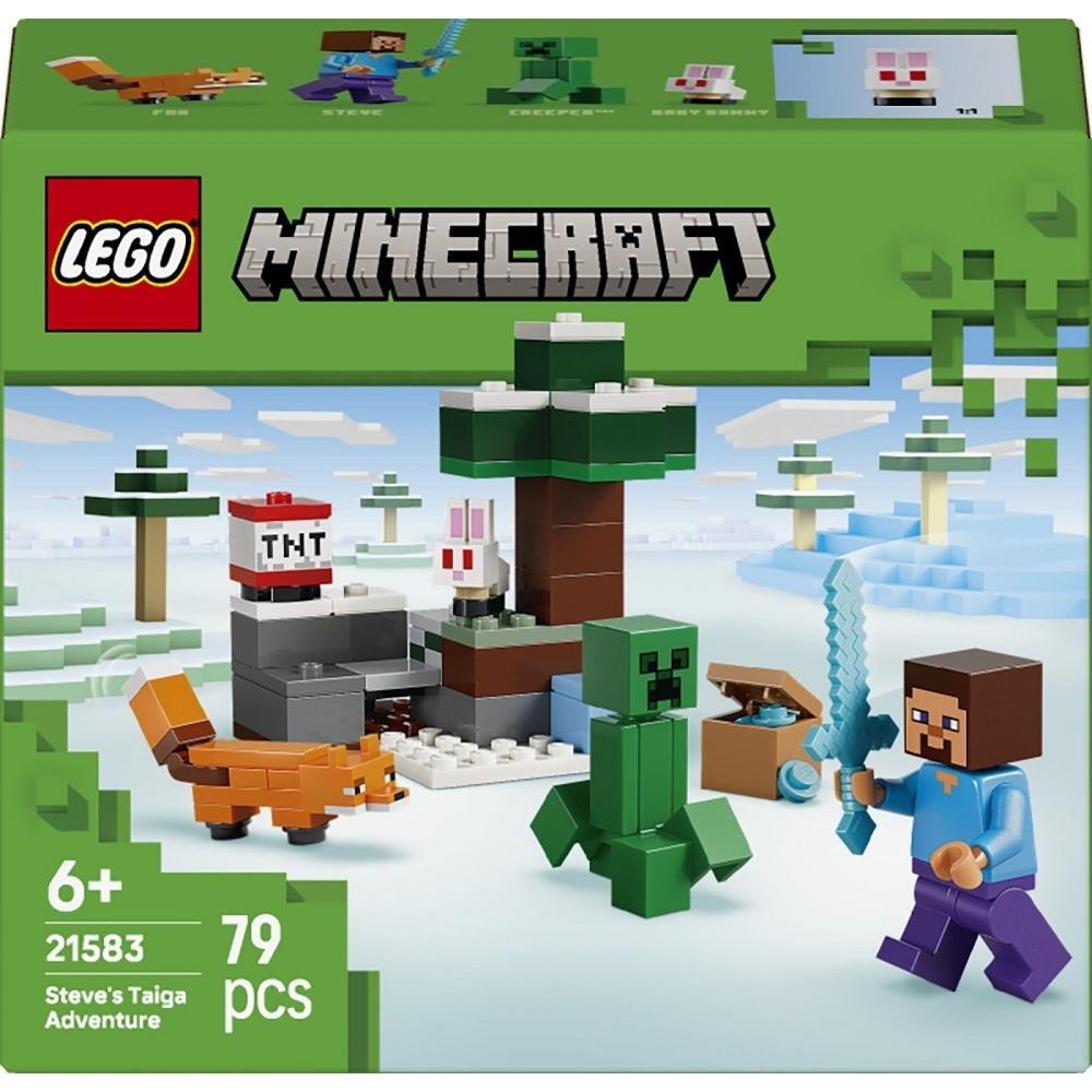 LEGO 21583 Minecraft Пригоди Стіва в тайзіфото1
