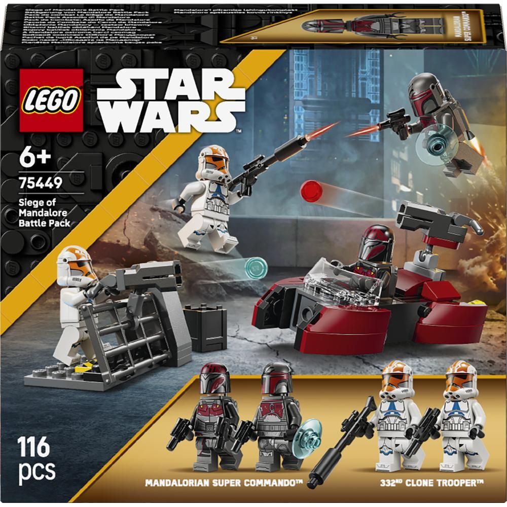 LEGO 75449 Star Wars Бойовий комплект «Облога Мандалора»фото1