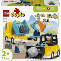 LEGO 10475 DUPLO Town 3-в-1 Будівельна техніка