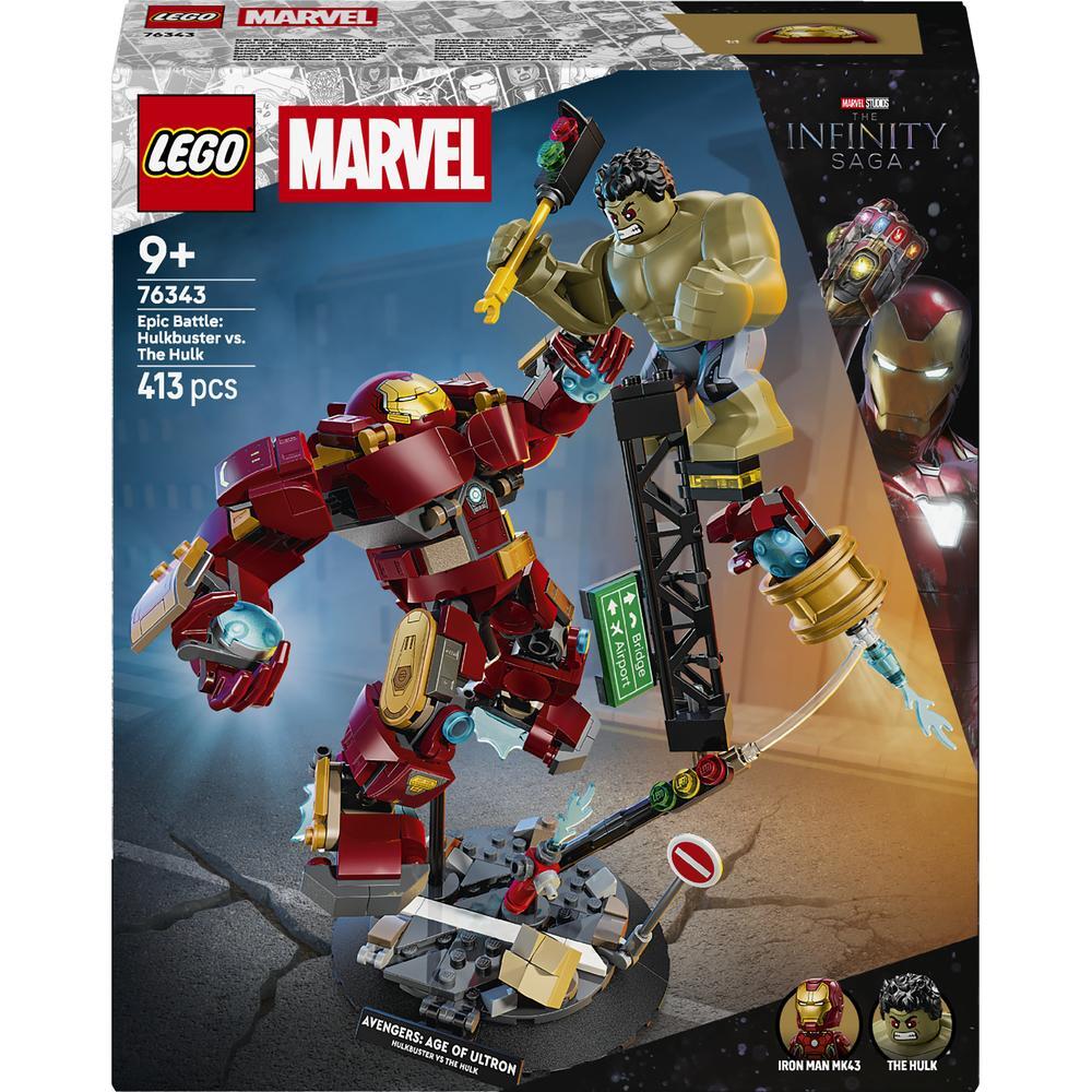 LEGO 76343 Marvel Легендарная битва: Халкбастер vs. Халк фото 1