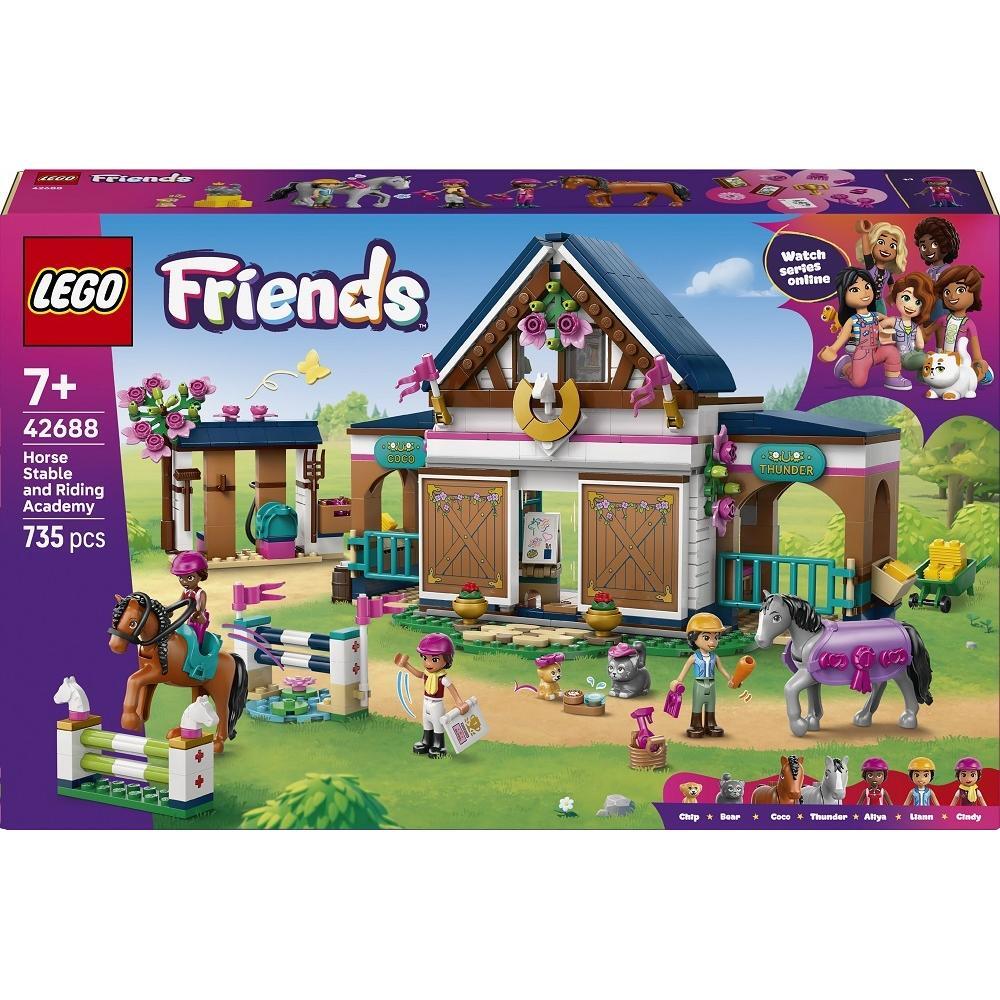LEGO 42688 Friends Кінна стайня і академія верхової їздифото1