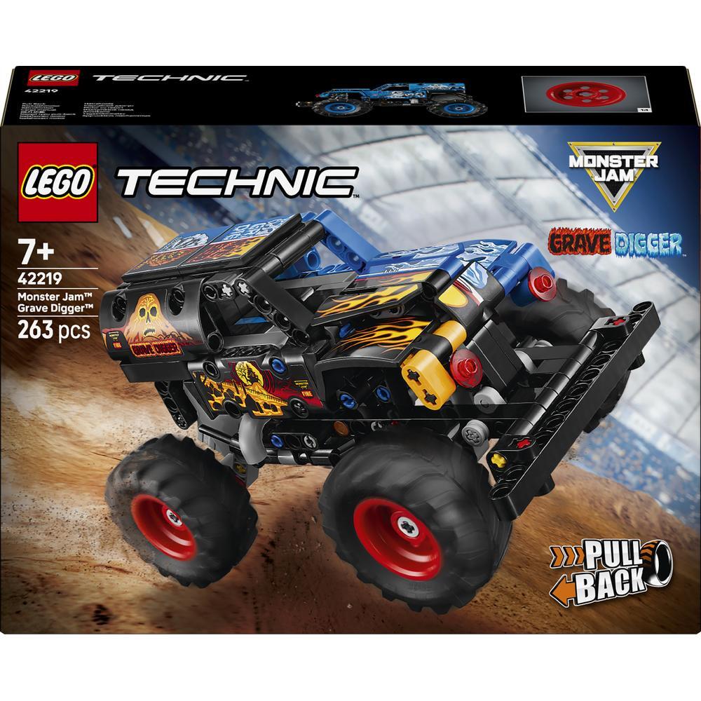LEGO 42219 Technic Monster Jam Grave Digger Огонь и лед фото 1