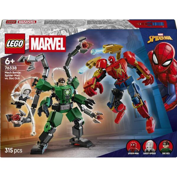 

LEGO 76338 Super Heroes Битва роботов: Человек-паук vs. Доктор Осьминог