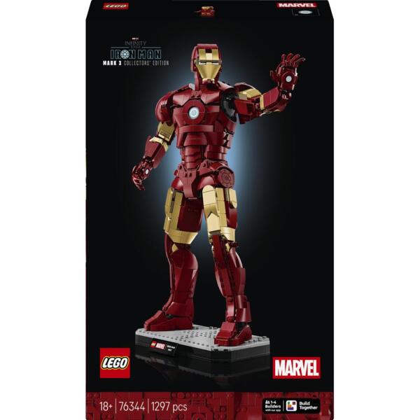 

LEGO 76344 Super Heroes Железный человек в броне Mark 3. Колекционный набор