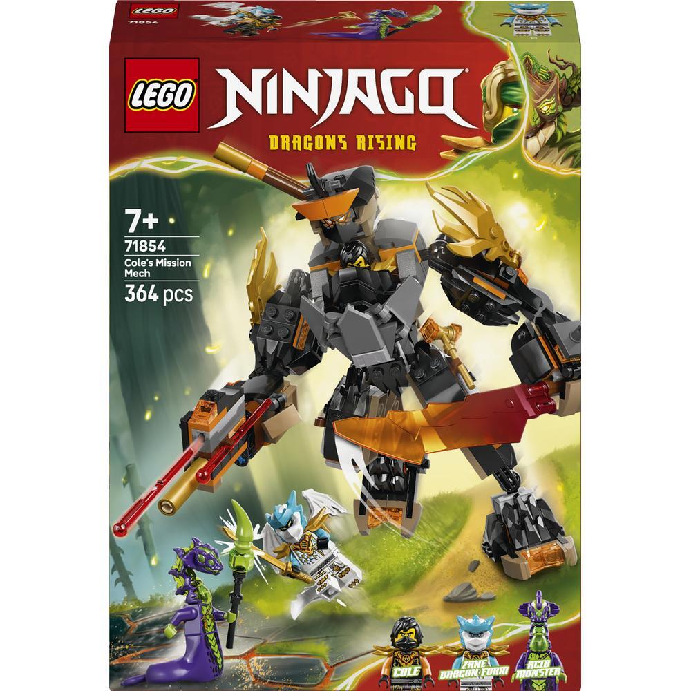 LEGO 71854 Ninjago Робот Коула для мисии и Дракон Зейн – купить в