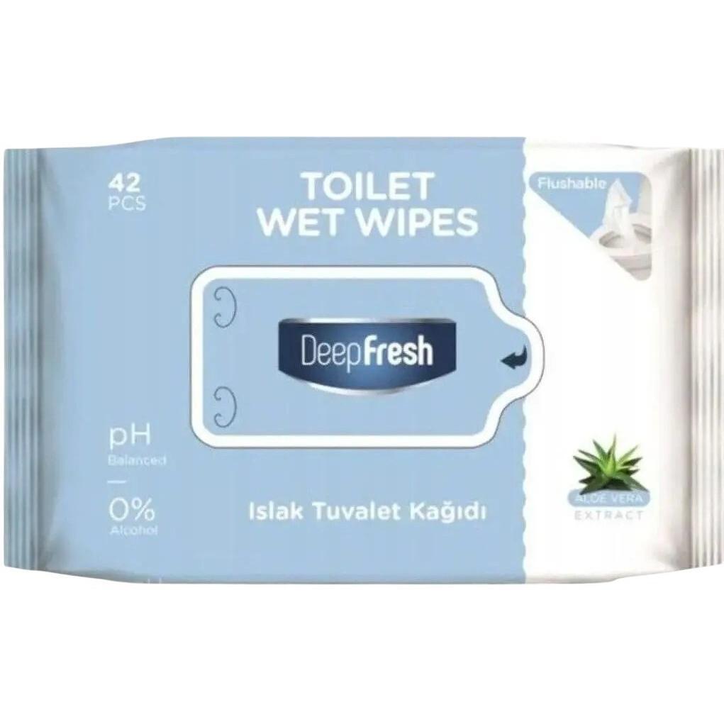 Туалетний папір Deep Fresh вологий біорозкладний 42штфото1