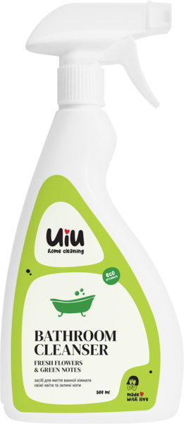 Средство для мытья ванной UIU Свежие Цветы & Зеленые Ноты 0,5 л