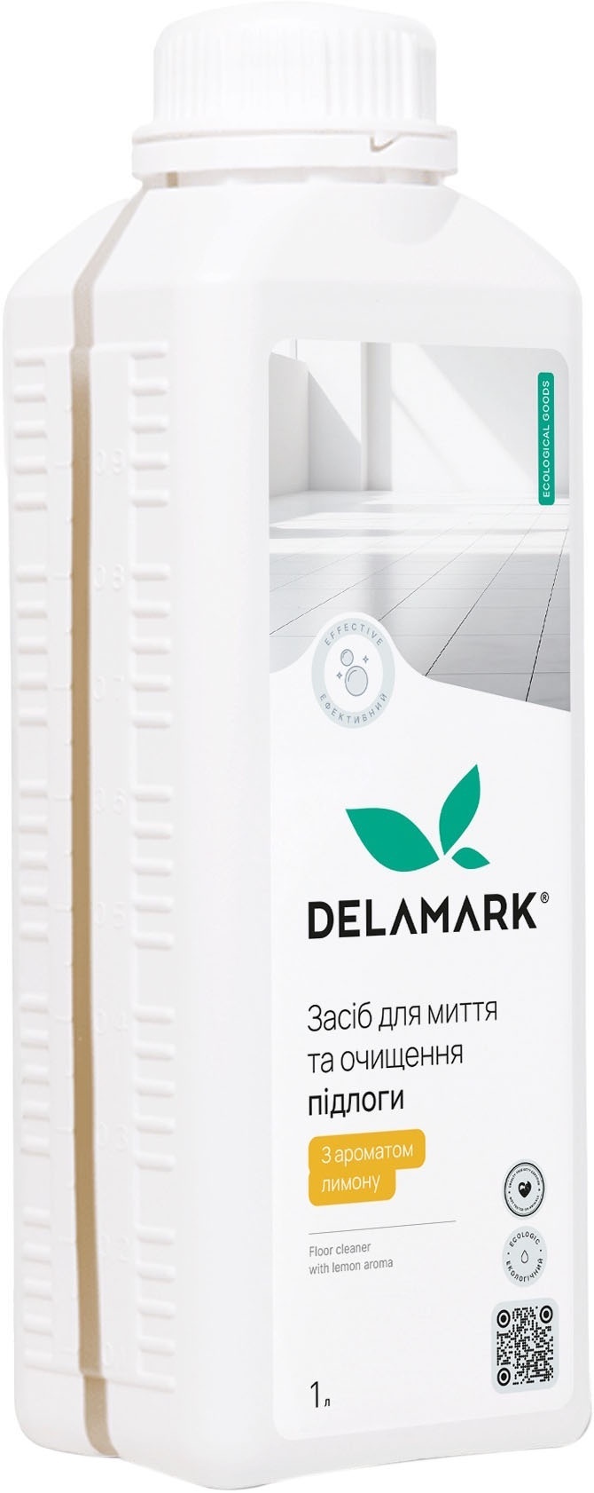 Засіб для миття підлоги DeLaMark з ароматом лимона 1 лфото1