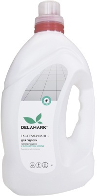 Средство для мытья полов DeLaMark с ароматом мяты 4 л фото 1