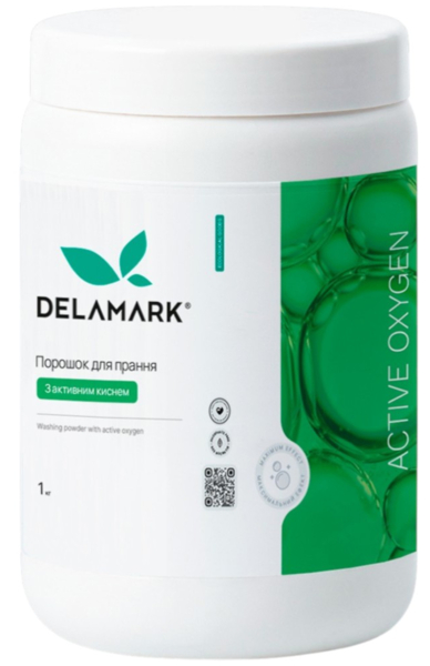 

Стиральный порошок DeLaMark с активным кислородом 1 кг
