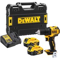 Шуруповерт-дрель аккумуляторная DeWalt XR Li-Ion 18В 2х5А·ч (DCD708P2T)