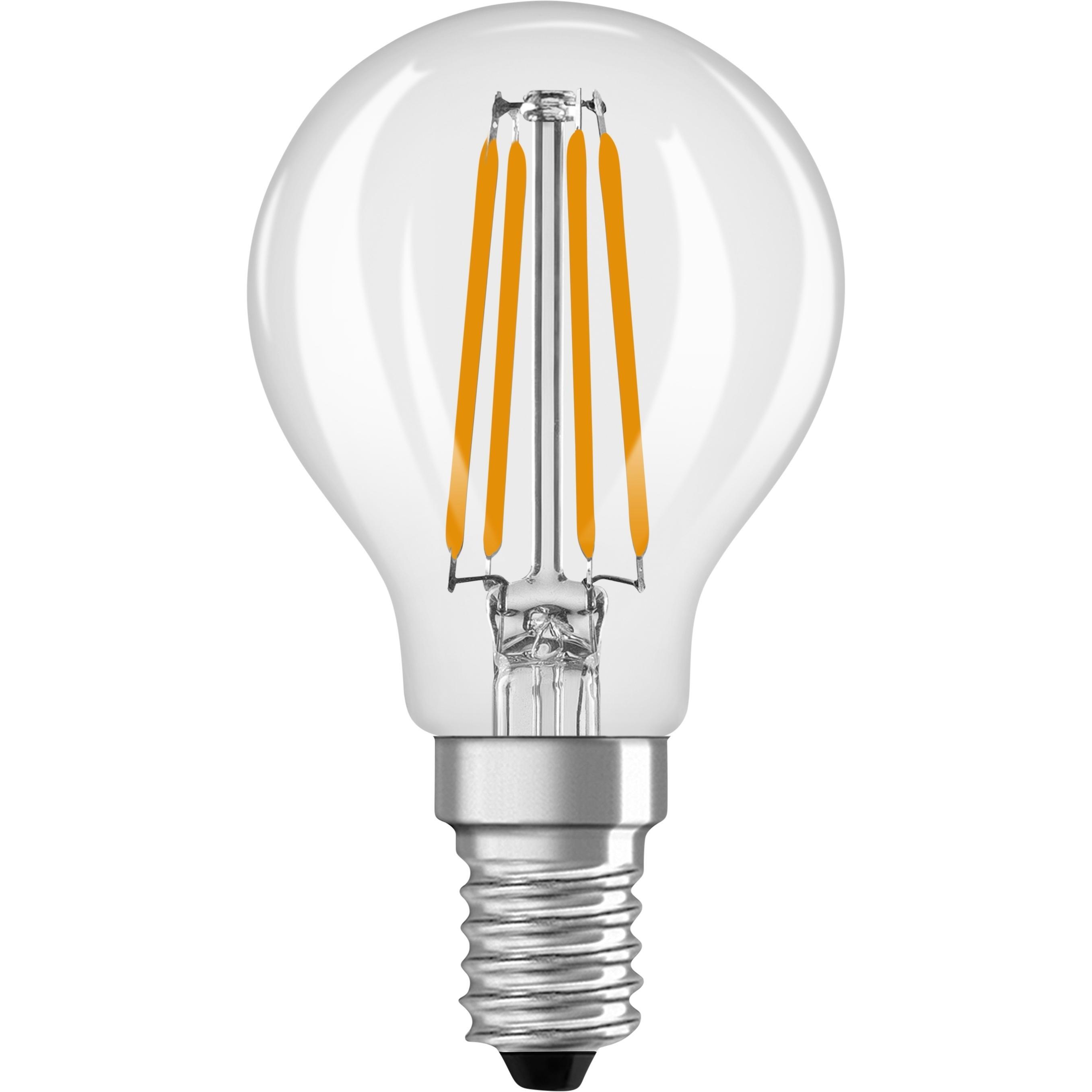Лампа светодиодная OSRAM LED E14 40W 4000K (4099854468339) фото 1