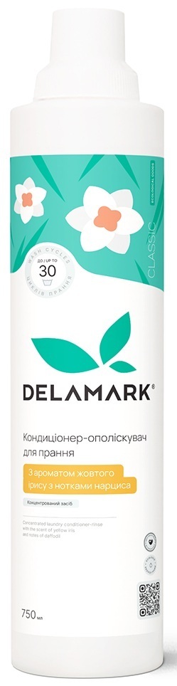 Кондиціонер DeLaMark з ароматом жовтого ірису і нотками Нарциса 750 млфото1