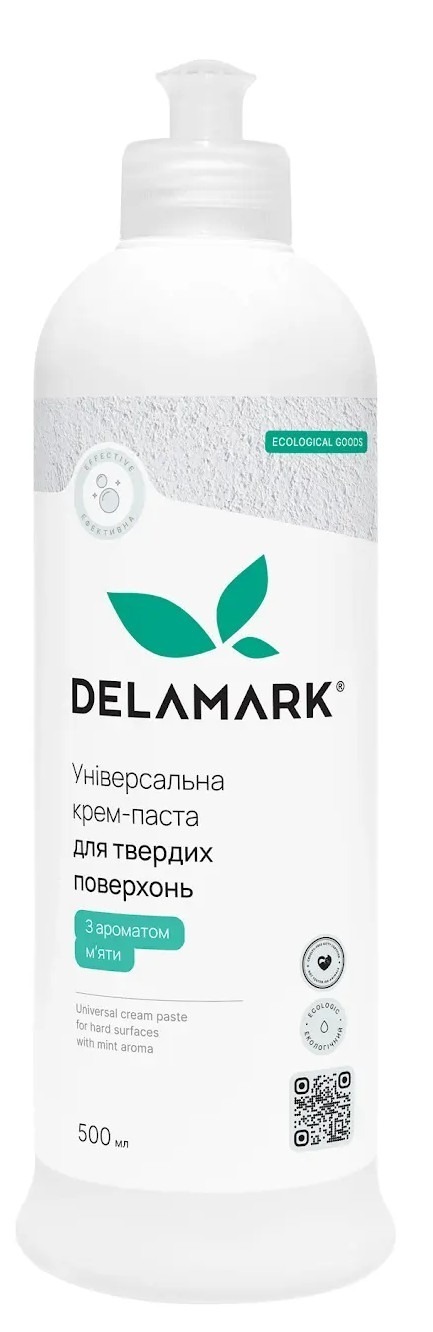 Универсальная экологичная паста DeLaMark с ароматом мяты 0,5 л фото 1