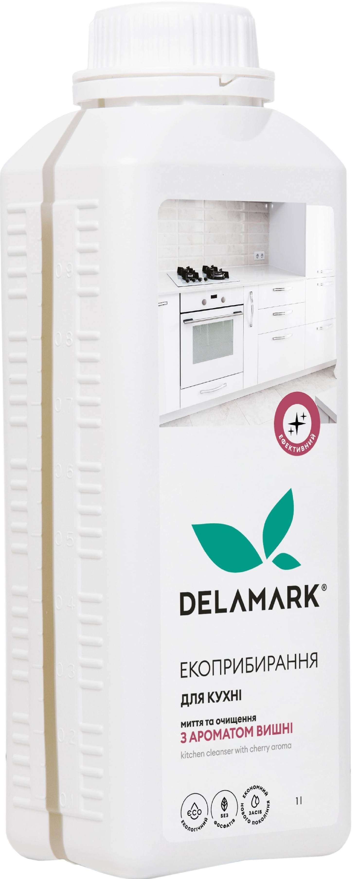 Универсальное моющее средство DeLaMark с ароматом вишни 1 л фото 1