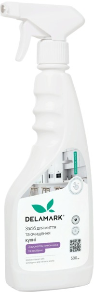 

Универсальное моющее средство DeLaMark лимонник и вербена 0,5 л
