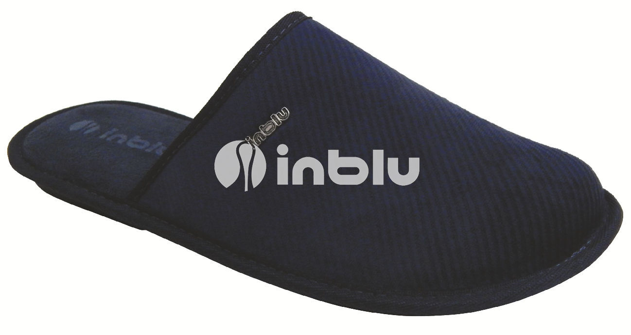 Домашние тапочки мужские Inblu 69-2H 41 (26,5 см) синие фото 2