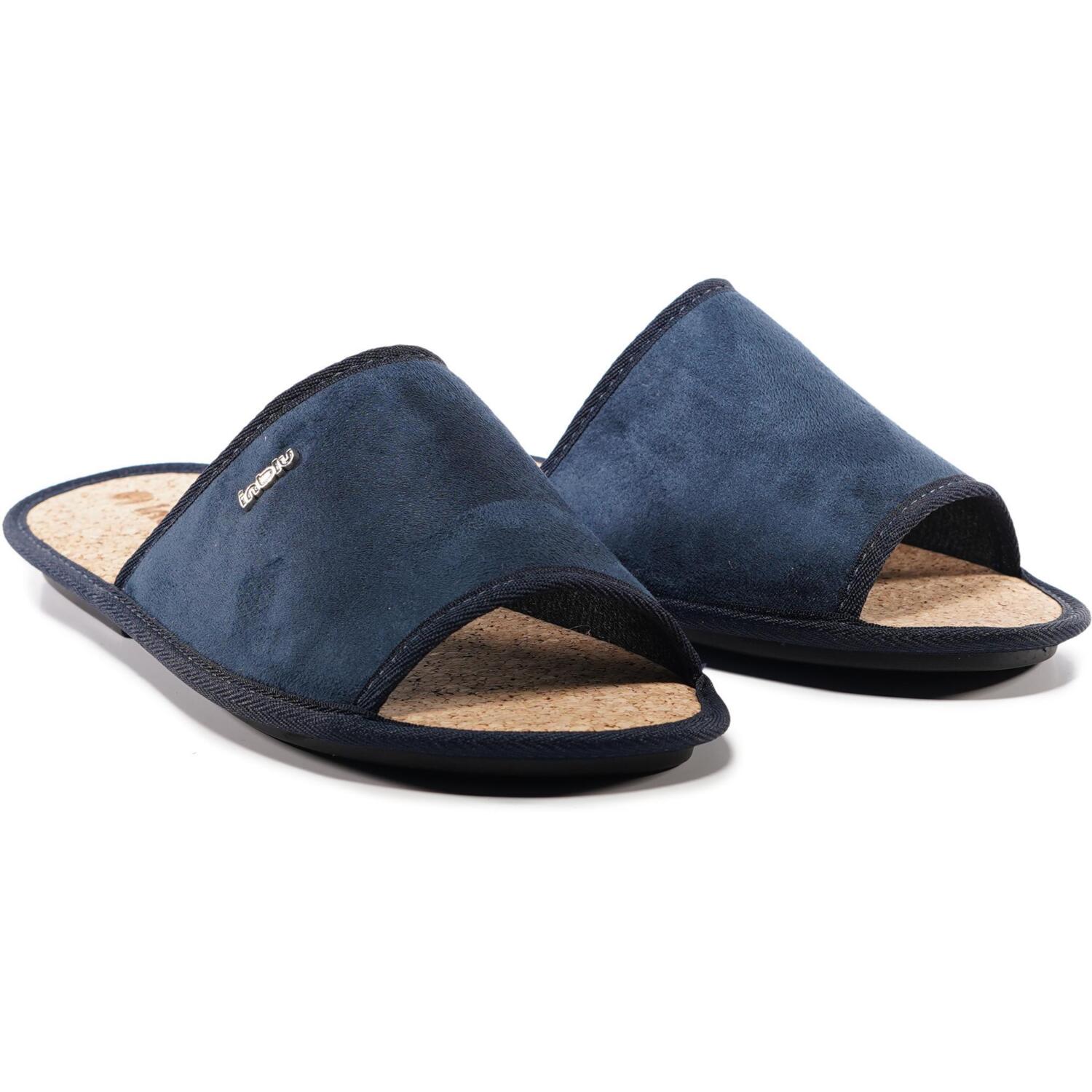 Домашні капці чоловічі Inblu 69-3H 40 (26 см) сині