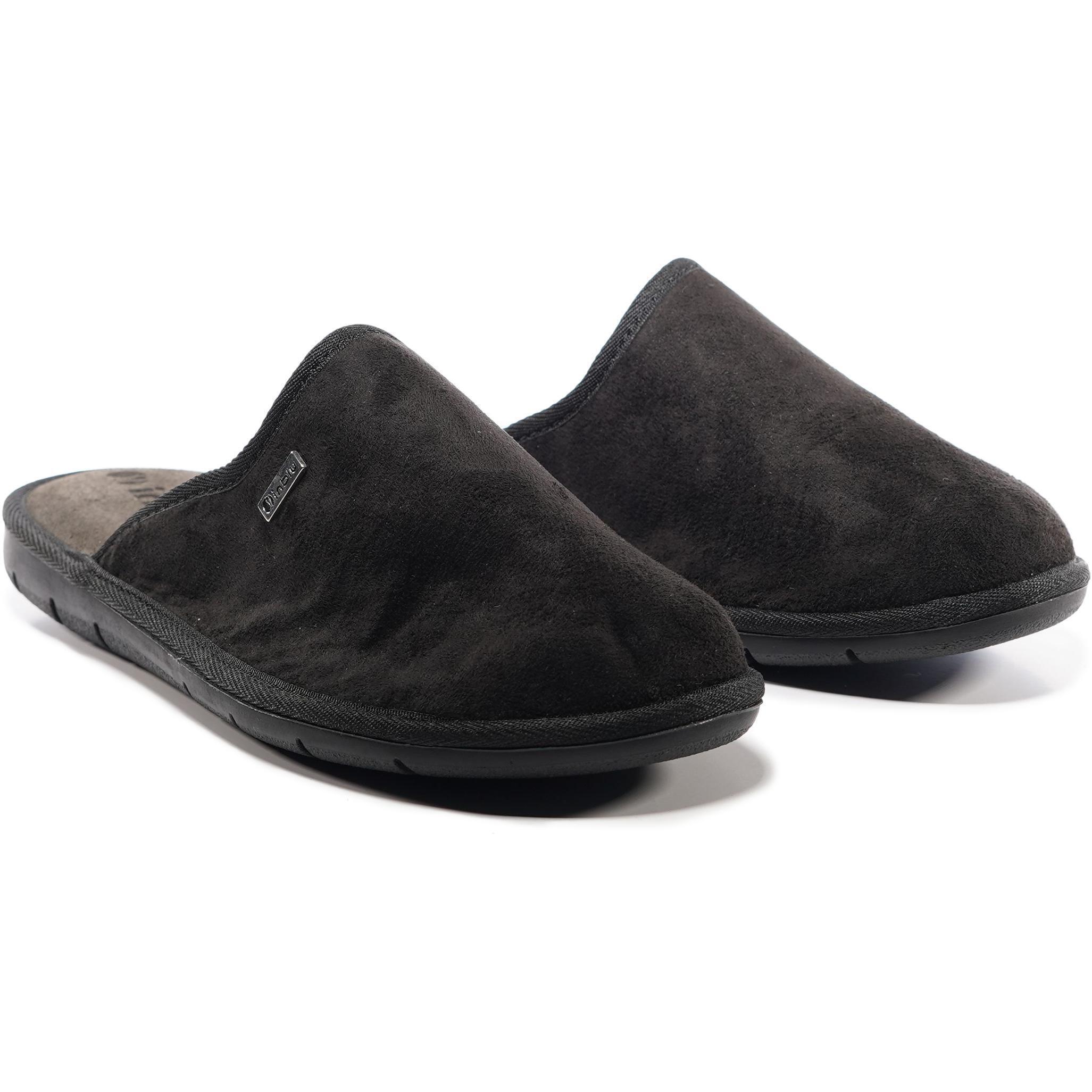 Домашние тапочки мужские Inblu 91-2H 40 (25 см) черные фото 2