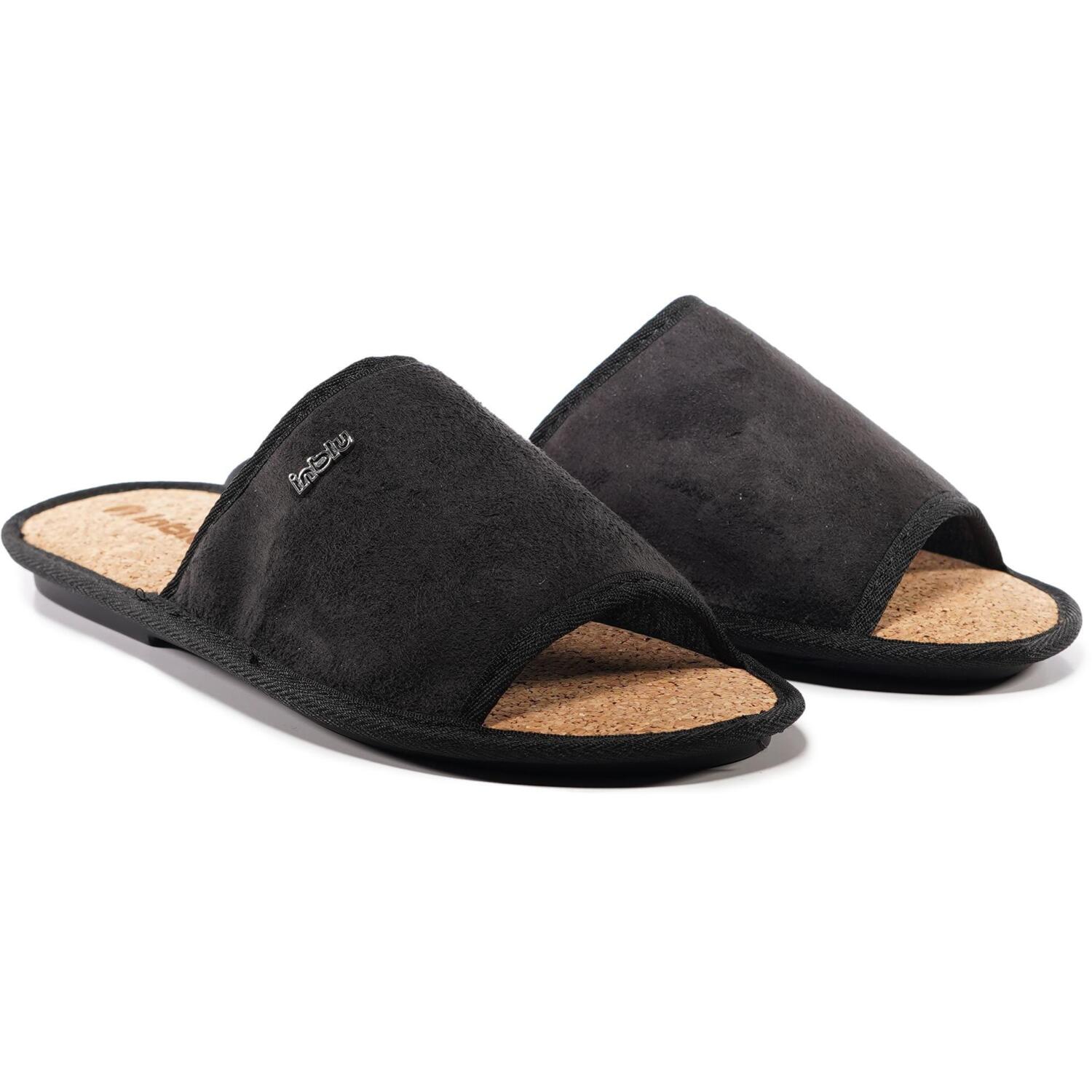 Домашні капці чоловічі Inblu 69-3H 40 (26 см) чорні