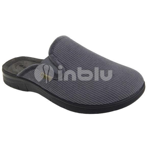 Домашние тапочки мужские Inblu BGCF0100 45 (28,5 см) серые фото 2