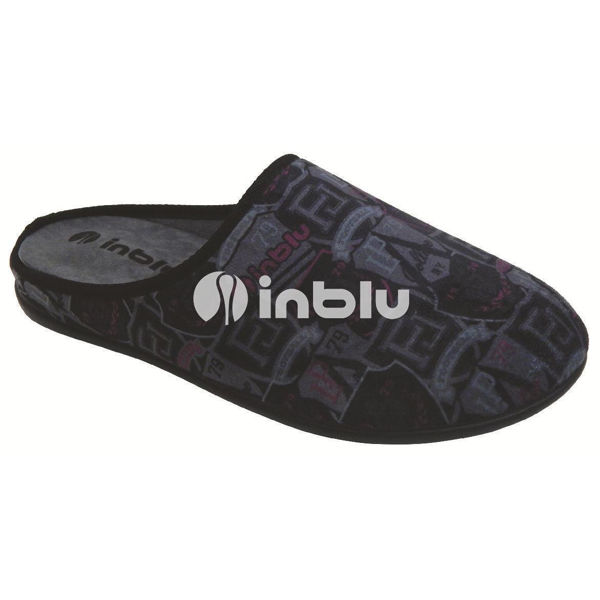 Домашні капці чоловічі Inblu GE000002 43 (28 см) чорніфото2