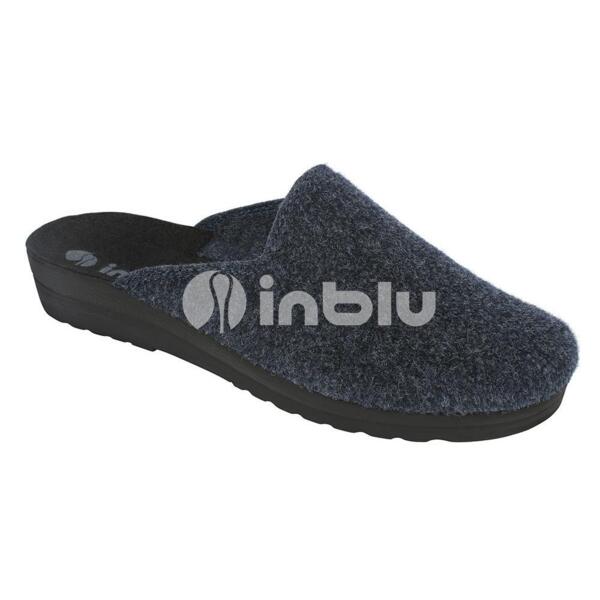 

Домашние тапочки мужские Inblu MOG4FD01 42 (27 см) серо-синие