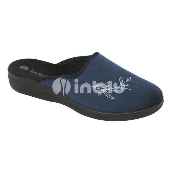 Домашние тапочки женские Inblu CA-1D 37 (23,5 см) синие фото 