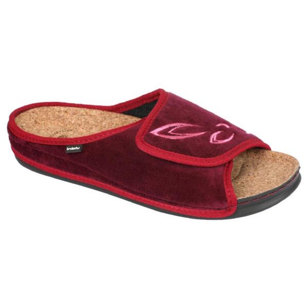 

Домашние тапочки женские Inblu DH-2D 37 (23,5 см) бордовые