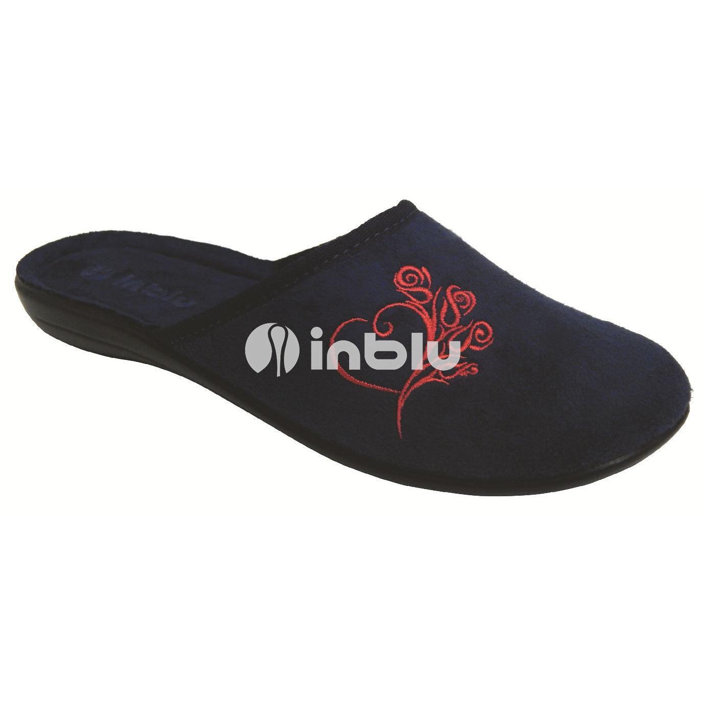 Домашні капці жіночі Inblu NC-1H 36 (23 см) сині
