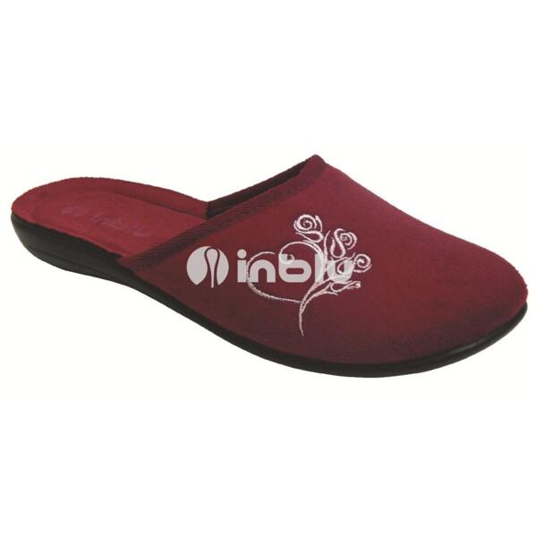 

Домашние тапочки женские Inblu NC-1H 39 (24,5 см) бордовые