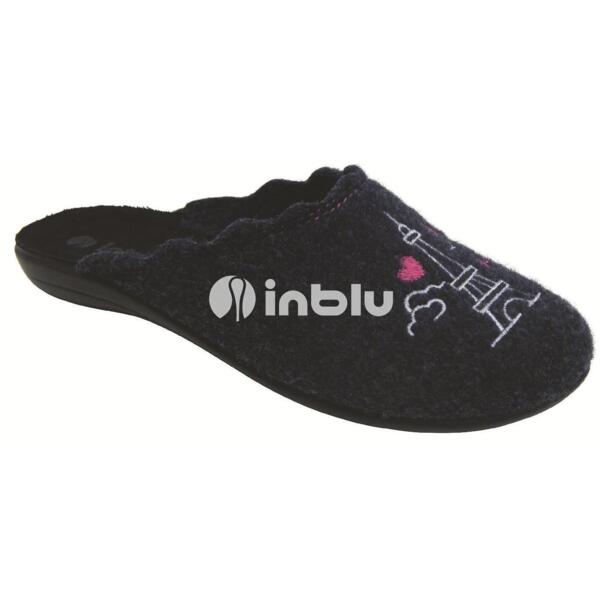 Домашні капці жіночі Inblu NC-4H 40 (25 см) сіро-синіфото