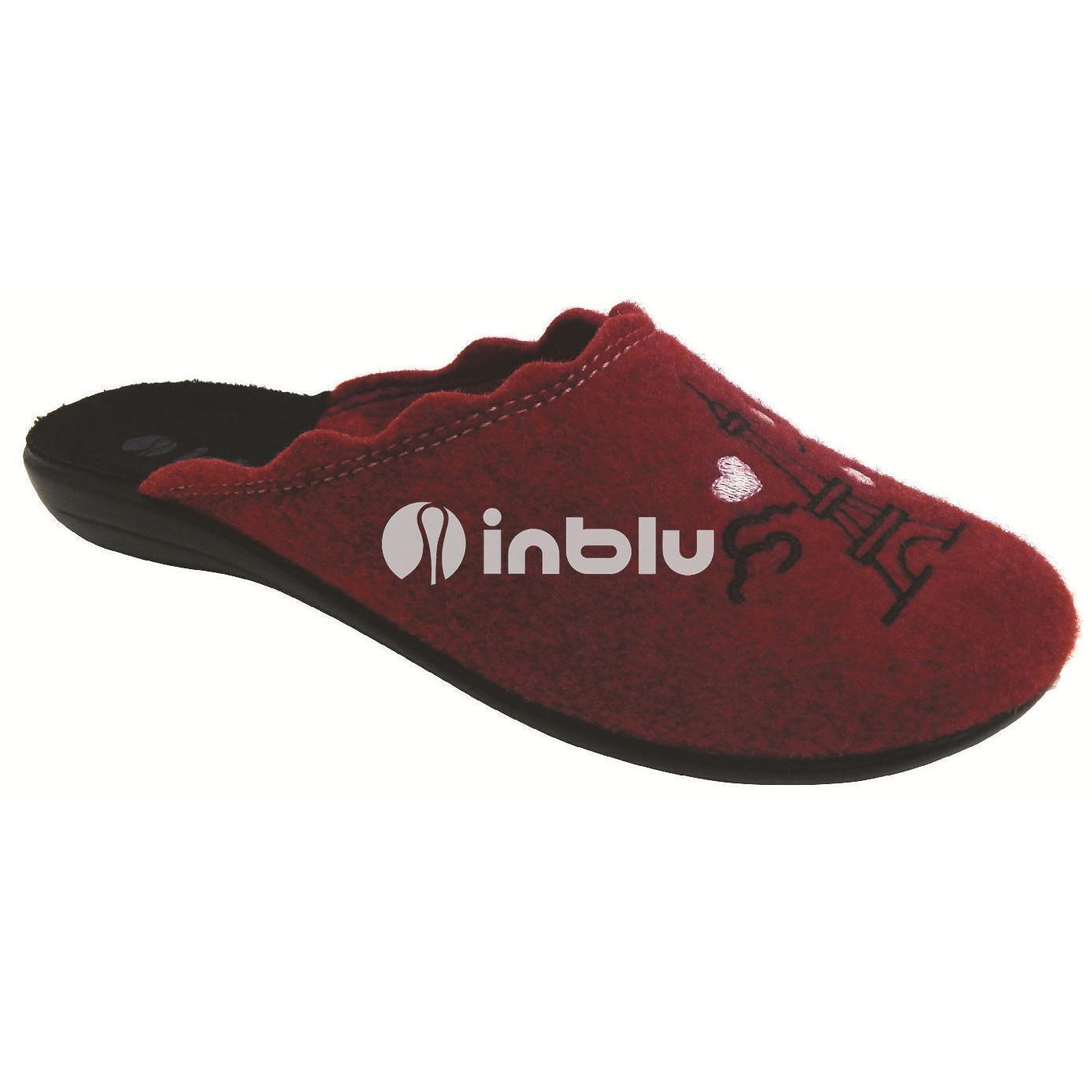 Домашние тапочки женские Inblu NC-4H 37 (23,5 см) цикламен