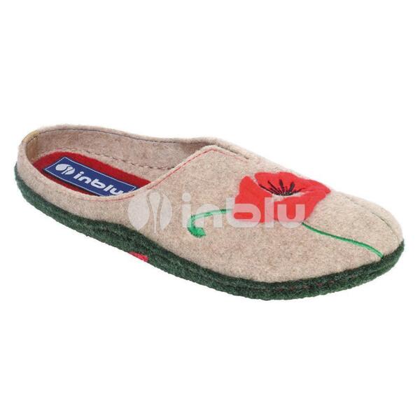 

Домашние тапочки женские Inblu P2-3F 38 (24 см) песочные