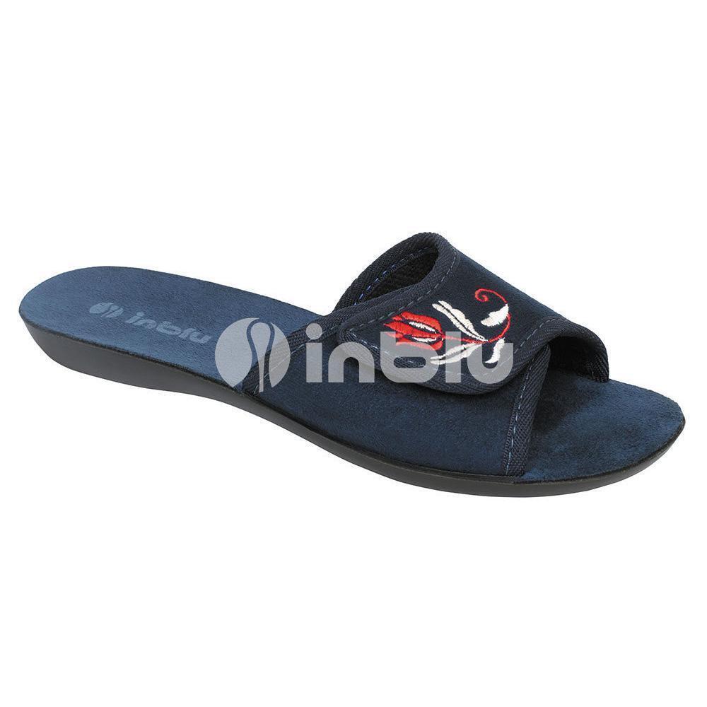 Домашние тапочки женские Inblu NP-1F 40 (25,5 см) синие