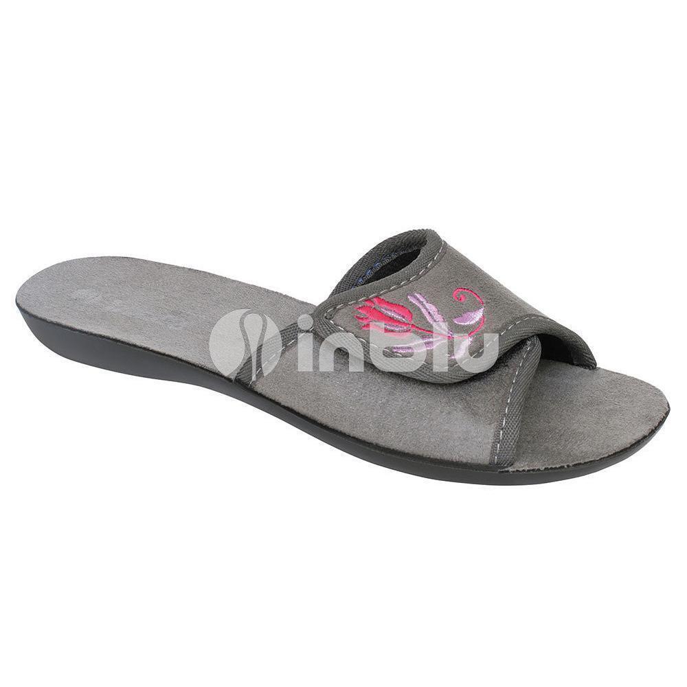 Домашні капці жіночі Inblu NP-1F 39 (24,8 см) сіріфото2