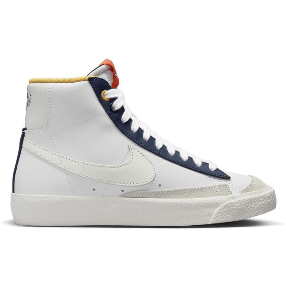 Кеды высокие мужские Nike Blazer Mid 77 Bg FN6966-100 40 (7Y US) белые фото 1