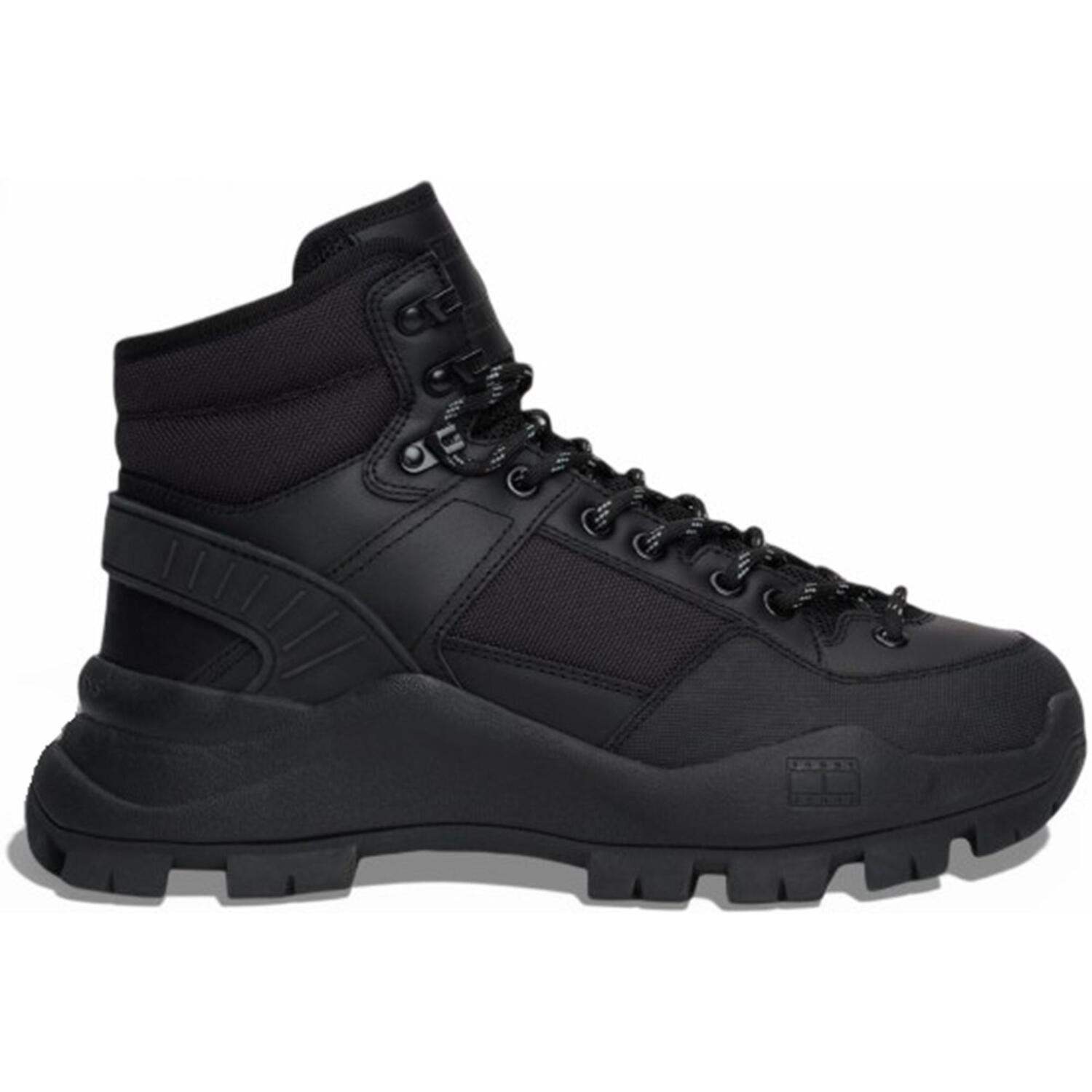 Ботинки женские Tommy Jeans Tjw Feminine Hybrid Boot EN0EN02553-BDS 39 черные