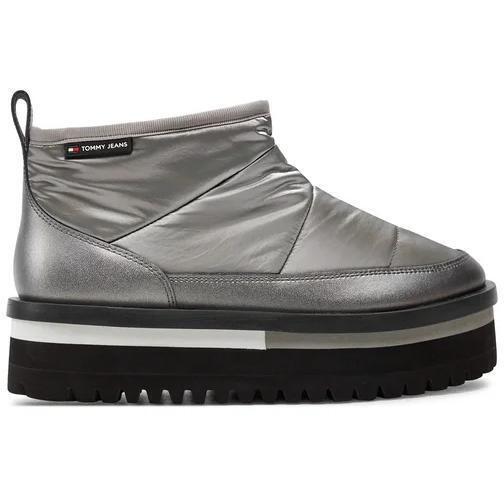 

Сапоги женские Tommy Jeans Tjw Nylon Flatform Boot Wl EN0EN02689-TRH 40 серые