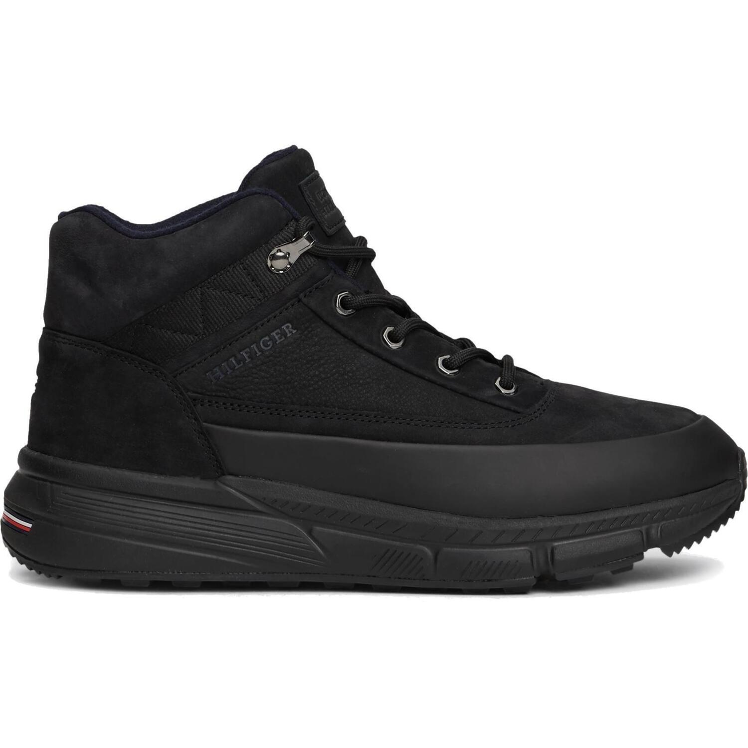 Ботинки мужские Tommy Hilfiger Warm Nubuck Hybrid B FM0FM05189-BDS 41 черные