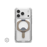 Чехол UAG для iPhone 17 Pro, Plasma XTE MagSafe, Clear/Titanium