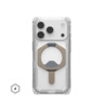 Чохол UAG для iPhone 17 Pro, Plasma XTE MagSafe, Clear/Titanium